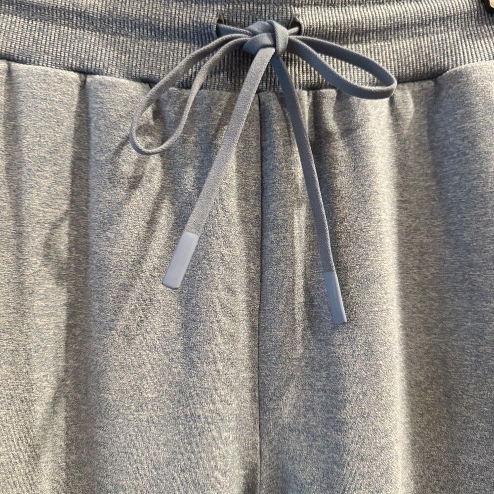 Fabletics Cloud Jersey Jogger Pants Women's Blue Heather Drawstring Stretch M - Picture 8 of 15